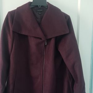 Halogen coat,size XL color red grape